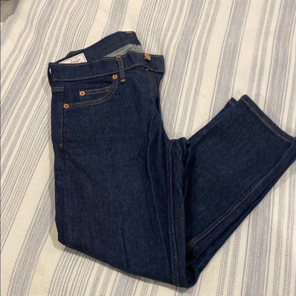 NWOT GAP Women’s Vintage Slim Mid-Rise Blue Jeans, Size 27/4P